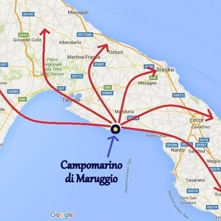 Ibiscus Casa Marina Дом отдыха Campomarino (Taranto)